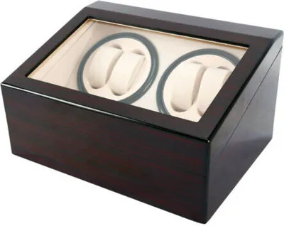 Produktbild von 4+6Uhren Automatik Uhrenbeweger Holz Uhrenbox Watch Winder Uhrenkasten Uhren Kasten