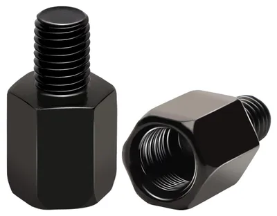 Produktbild von Rechtsgewinde auf M8 Rechtsgewinde Motorrad-Roller-Spiegeladapter Spiegeladapter M10 auf M8