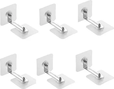 Produktbild von Famanu Möbelwandanker | Anti-Kipp Wandinstallation ohne Bohren | Kindersicherung - Set von 6 Wandankern