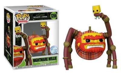 Productafbeelding van Funko Pop Super! Animation: The Simpsons, Treehouse of Horror - Nightmare Willie #1266, speciale editie, exclusief