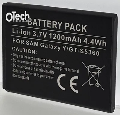 Produktbild von Batterie kompatibel mit SAMSUNG GT-B5510 GALAXY Y PRO - Otech