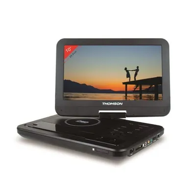 Immagine prodotto di Lettore DVD portatile THOMSON THP360 - Schermo orientabile da 10'' - Porta USB/SD