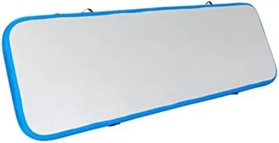 Produktbild von Famanu Airtrack 3 Meter - Aufblasbare Gymnastikmatte - 300x100x10cm - Blau