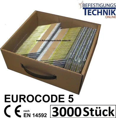 Produktbild von 34° Streifennägel 3,1x80mm Glatt blank Paslode Senco HC58APB Tjep Prebena Hikoki 3,0M