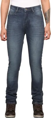 Produktbild von Modeka Lunella Mono Damen Motorradjeans, blue stone waschung, 38