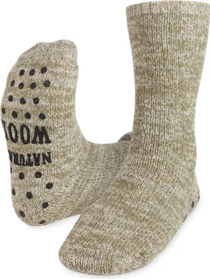 Produktbild von Circle Five Winterhausschuhe mit ABS-Druck - Wollsocken