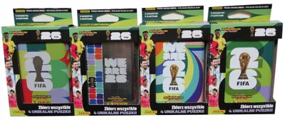 Produktbild von Panini Fifa World Cup 2026 Mini Football Cards In A Tin, 3 Packets, Limited Edition