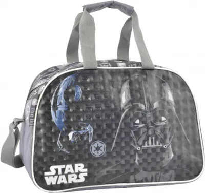 Produktbild von Star Wars Sporttasche Schultertasche Reise Tasche Todesstern Dath Vader Tie Fighter