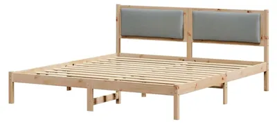 Produktbild von Kiefernbettgestell mit robustem Lattenrost - Einfache Montage, ideal für Gästezimmer