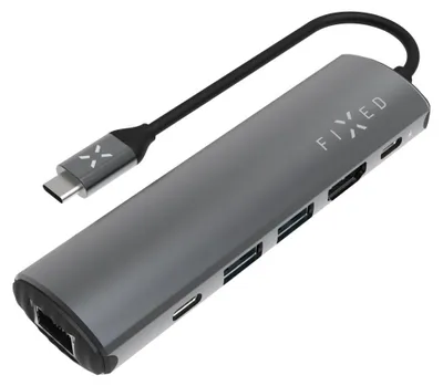Image de FIXED Fixed | 6-port USB-C HUB Pro for laptops and tablets