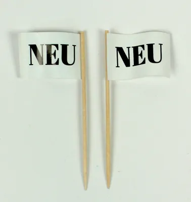 Produktbild von Party Picker NEU Papierfähnchen