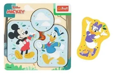 Immagine prodotto di Puzzle in legno Topolino & Amici 6el TREFL