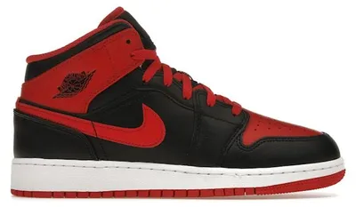 Produktbild von Jordan 1 Mid Alternate Bred (2022) (GS) - EU 35.5