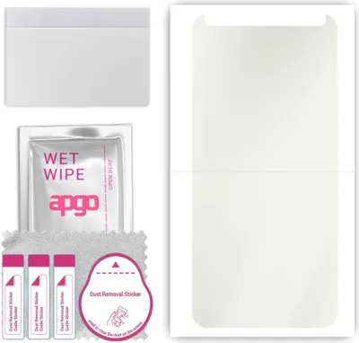 Produktbild von apgo Hydrogel Schutzfolie, Matt, kompatibel mit LG K20 (2019), flexibele Displayschutzfolie, Folie mit Positionierhilfe, Anti-Fingerprint, kratzfest, einfache Montage