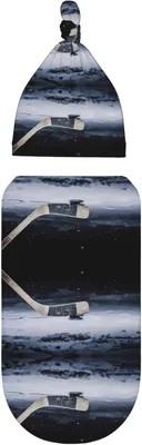 Produktbild von Wickeltaschen-Set für Neugeborene mit Kapuze, Babydecke für 0-6 Monate