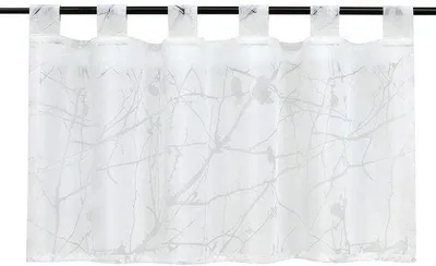 Produktbild von Kurzschwärmer mit Baummustern - 1 Stück - Weiß - 60x120cm