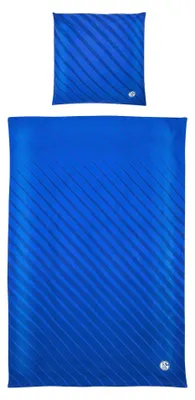 Produktbild von FC Schalke 04 Bettwäsche im Baumwollbeutel 135x200+80x80