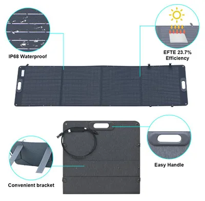 Obrázek produktu pro Solární panel, výkon 200 W, účinnost 22 %, SPC200