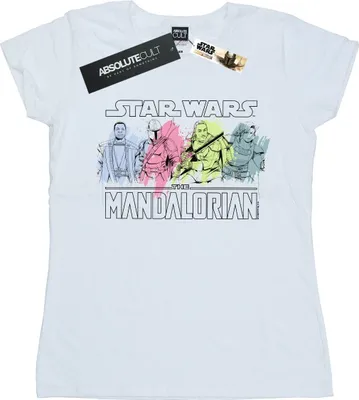 Produktbild von Star Wars - "The Mandalorian" T-Shirt für Damen BI43160 (XL) (Weiß)