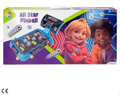 Produktbild von Colorbaby Elektronische Flipperspiele Mit Lichtern Und Sounds Durchsichtig  Durchsichtig One Size