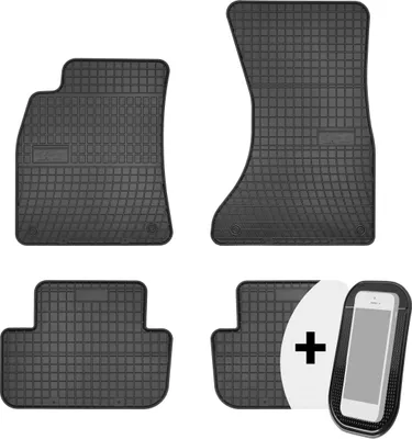 Produktbild von Gummimatten Auto Fußmatten Automatten Passgenau 4-teilig Set - passend für Audi A4 B8 2007-2015