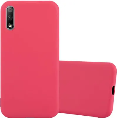 Produktbild von Cadorabo Hülle für Honor 9X Schutzhülle in Rot Handyhülle TPU Silikon Etui Case Cover