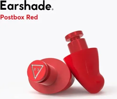 Zdjęcie produktu dla Zatyczki do uszu Flare Audio Earshade Postbox Red