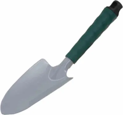 Produktbild von Blumenkelle Griff grün, Wechselstiel Hammerschlag-anthrazit
