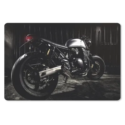 Produktbild von MuchoWow® Schreibtischunterlage Schönes Bild eines schönen Motorrads 60x40 cm - XXL Mauspad - Großes Mauspad