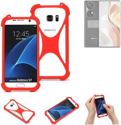 Produktbild von K-S-Trade Handy-Hülle kompatibel mit Ulefone Note 17 Pro Schutz-Hülle Bumper Silikon Schutz Hülle Cover Case Silikoncase Silikonbumper TPU Softcase