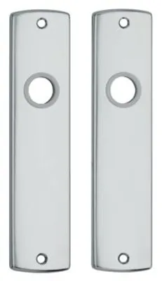 Produktbild von AXA Curve Innentürschild mit Drückerloch Aluminium F1 200x45mm
