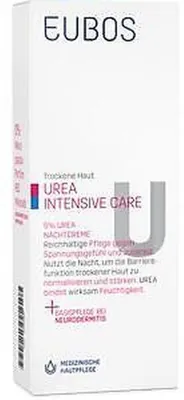 Productafbeelding van EUBOS Crème voor de droge huid, Urea 5%, nachtcrème, 50 ml
