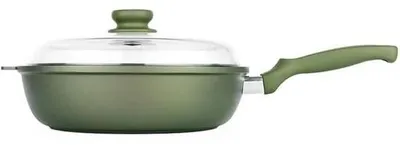 Produktbild von Famanu Bratpfanne 28 cm mit Deckel - PFAS-frei