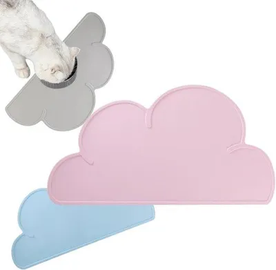 Immagine prodotto di Tappetino in silicone 49x27 cm antiscivolo per cani e gatti