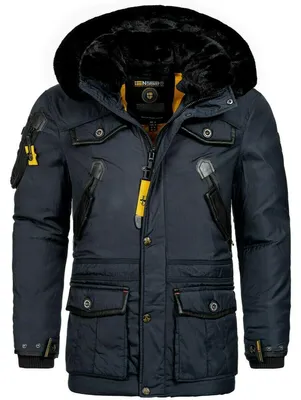 Produktbild von Geographical Norway warme Herren Winter Jacke Parka Outdoor ACORE Steppjacke Anorak Winter Jacke Wintermantel Mantel