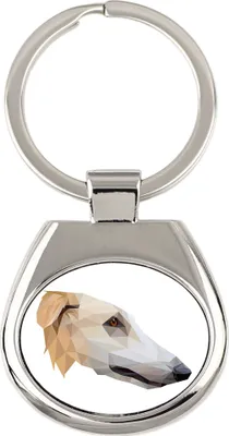 Obrázok produktu pre Barzoi geometrický prívesok Art-Dog