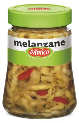 Produktbild von In Streifen geschnittene Aubergine in Marinade 280g - D'Amico