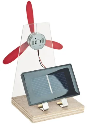 Image de matches21 Hélice solaire en kit pour enfants Kit de bricolage à partir de 9 ans