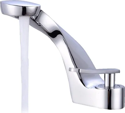 Produktbild von Badarmatur Wasserhahn Waschtischarmatur Bad Armatur  Waschbecken Chrom  Messing Einhebelmischer Mischbatterie für Badezimmer Armatur