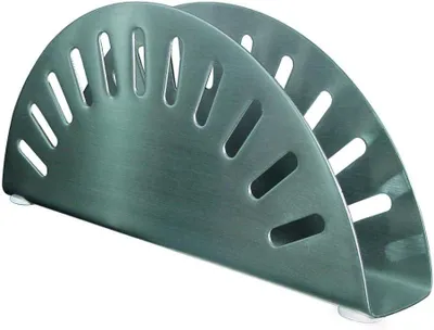 Produktbild von Serviettenhalter, für ca. 20 Servietten, 17 x 3 cm, Höhe 7 cm, Edelstahl, matt poliert