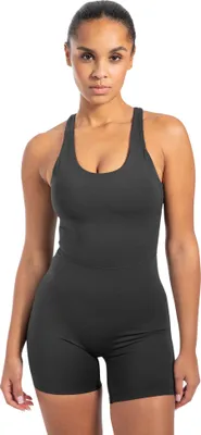 Produktbild von Smilodox Damen Jumpsuit Aleyna - Shaped Fit ärmelloser Einteiler mit Rundhals