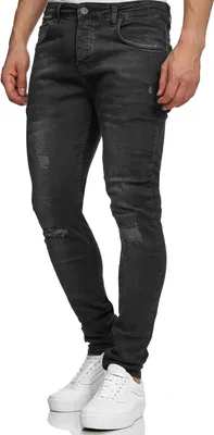 Produktbild von Tazzio Herren Jeans Skinny Fit 17514 (Schwarz, W29/L32)