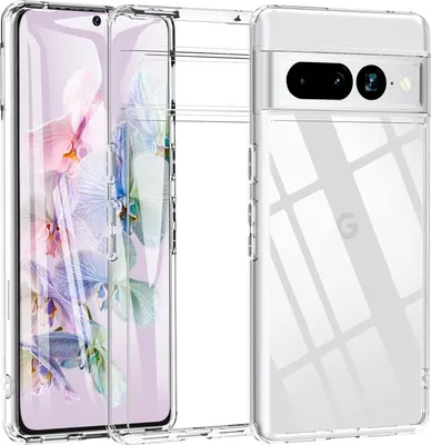 Image de Coque pour Google Pixel 7 Pro en silicone transparent robuste GE2AE GP4BC