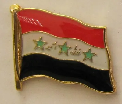 Produktbild von Irak Pin Anstecker Flagge Fahne Nationalflagge