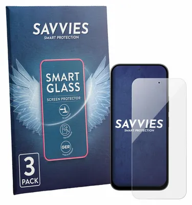 Produktbild von 3x Savvies Schutzglas Folie für Xiaomi Redmi 17 9H Panzer Schutzfolie Glas Displayschutz klar transparent