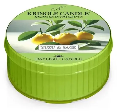 Productafbeelding van Kringle Candle, geurkaars Yuzu & Salie (42g)