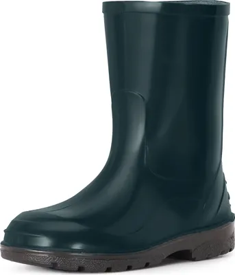 Produktbild von Ladeheid Kinder Mädchen Jungen Gummistiefel Regenstiefel LA-939 (Dunkelgrün, 21 EU)