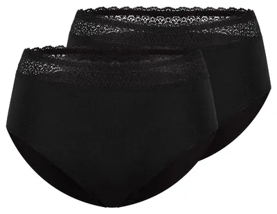 Obrázok produktu pre Triumph Feel of Modal, Spodná bielizeň, Nohavičky s vysokým vykrojením, Dospelý, Žena, Čierna, XL