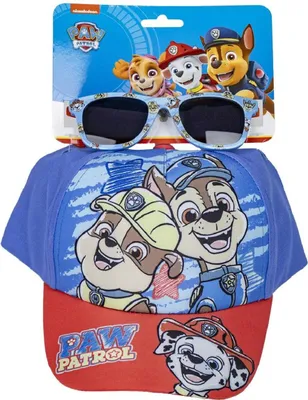 Produktbild von Paw Patrol Cap & Sonnenbrille – Perfektes Sommer-Accessoire für Kinder