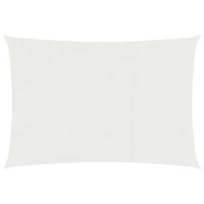 Produktbild von Sonnensegel 160 g/m² Weiß 2,5x3 m HDPE